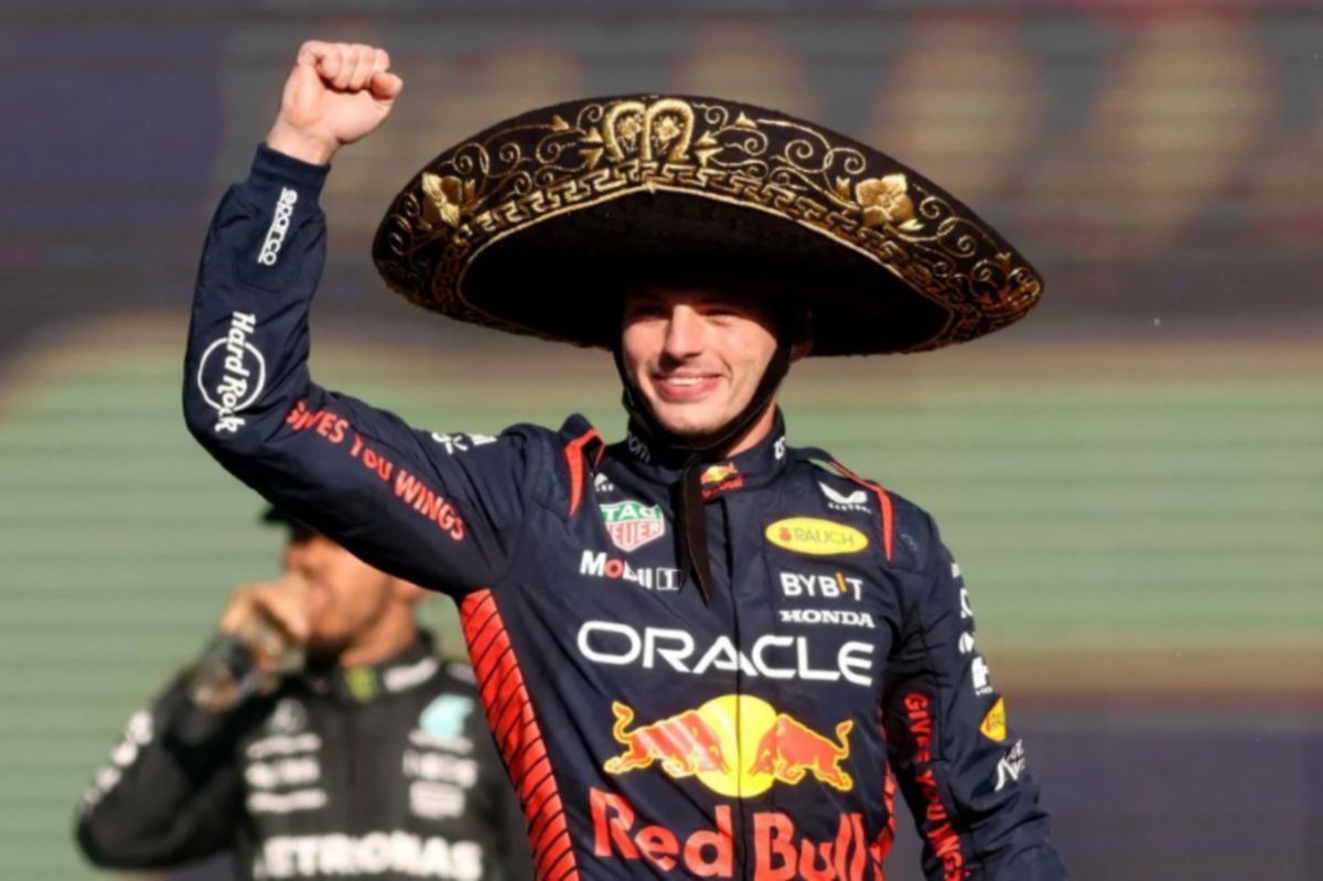 PEMANDU Red Bull, Max Verstappen juarai Grand Prix Mexico di Autodromo Hermanos Rodriguez, Mexico City pagi tadi. FOTO REUTERS
