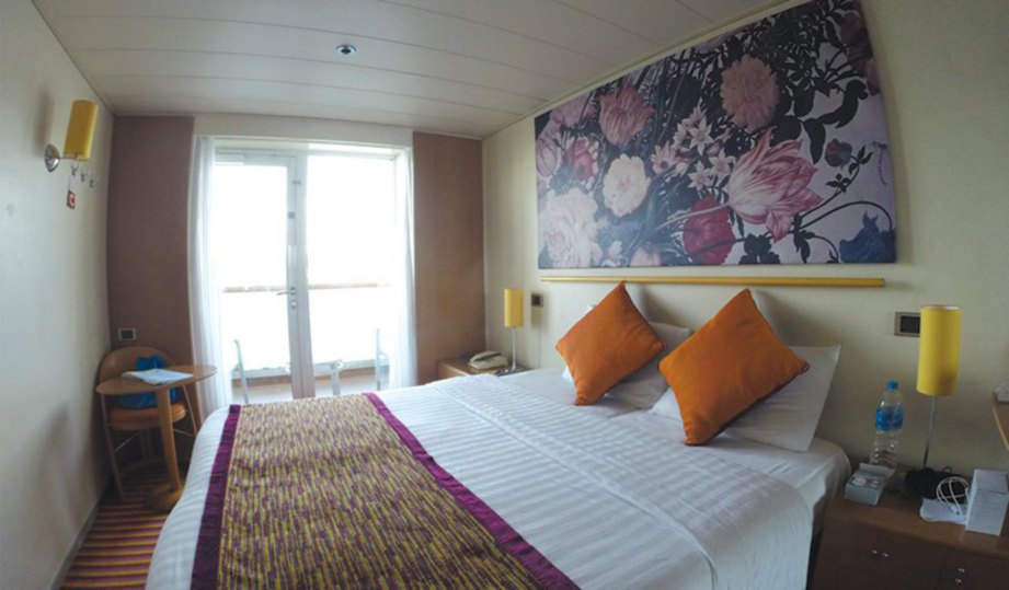 OCEAN View Balcony antara  jenis kabin ditawarkan Costa Victoria.