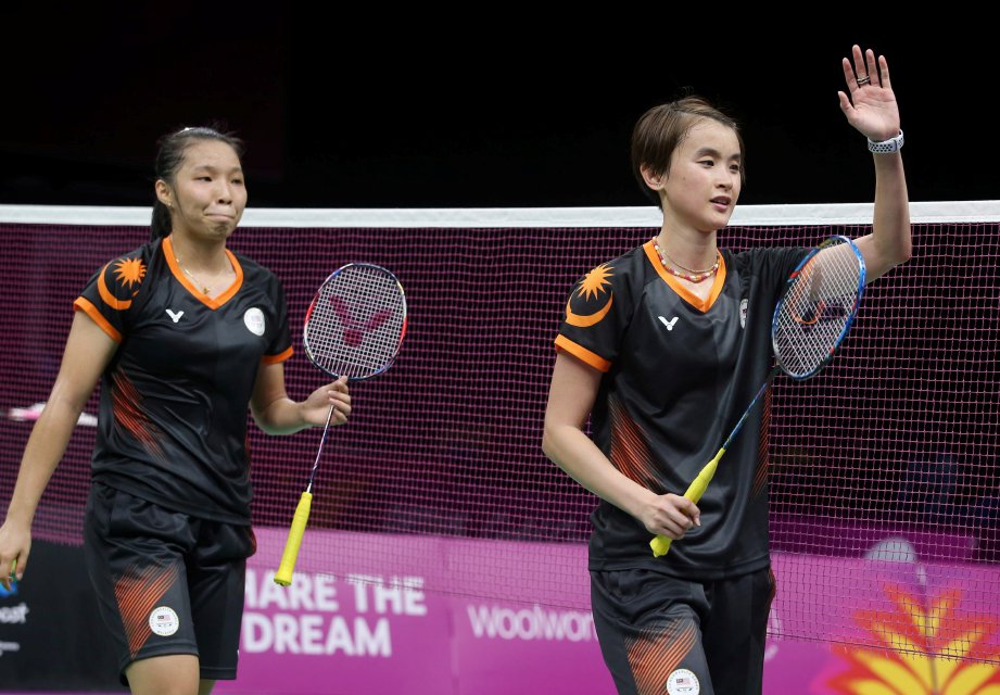 VIVIAN Hoo dan  Chow Mei Kuan mampu menjadi ‘senjata rahsia’ skuad badminton wanita negara. - Foto YAZIT RAZALI