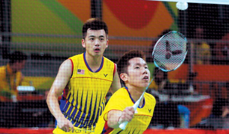 TERBUKA Jepun merupakan aksi sulung V Shem (depan) dan Wee Kiong selepas memenangi perak di Rio.