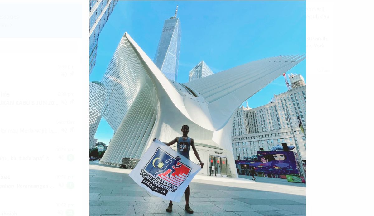 WAI Ching takluk One World Trade Center. 