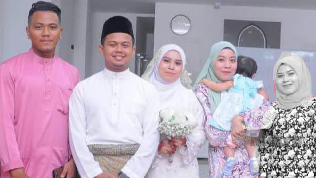 ALLAHYARHAM Nurul Azwani (kanan) bersama adik beradiknya. FOTO Ihsan keluarga.