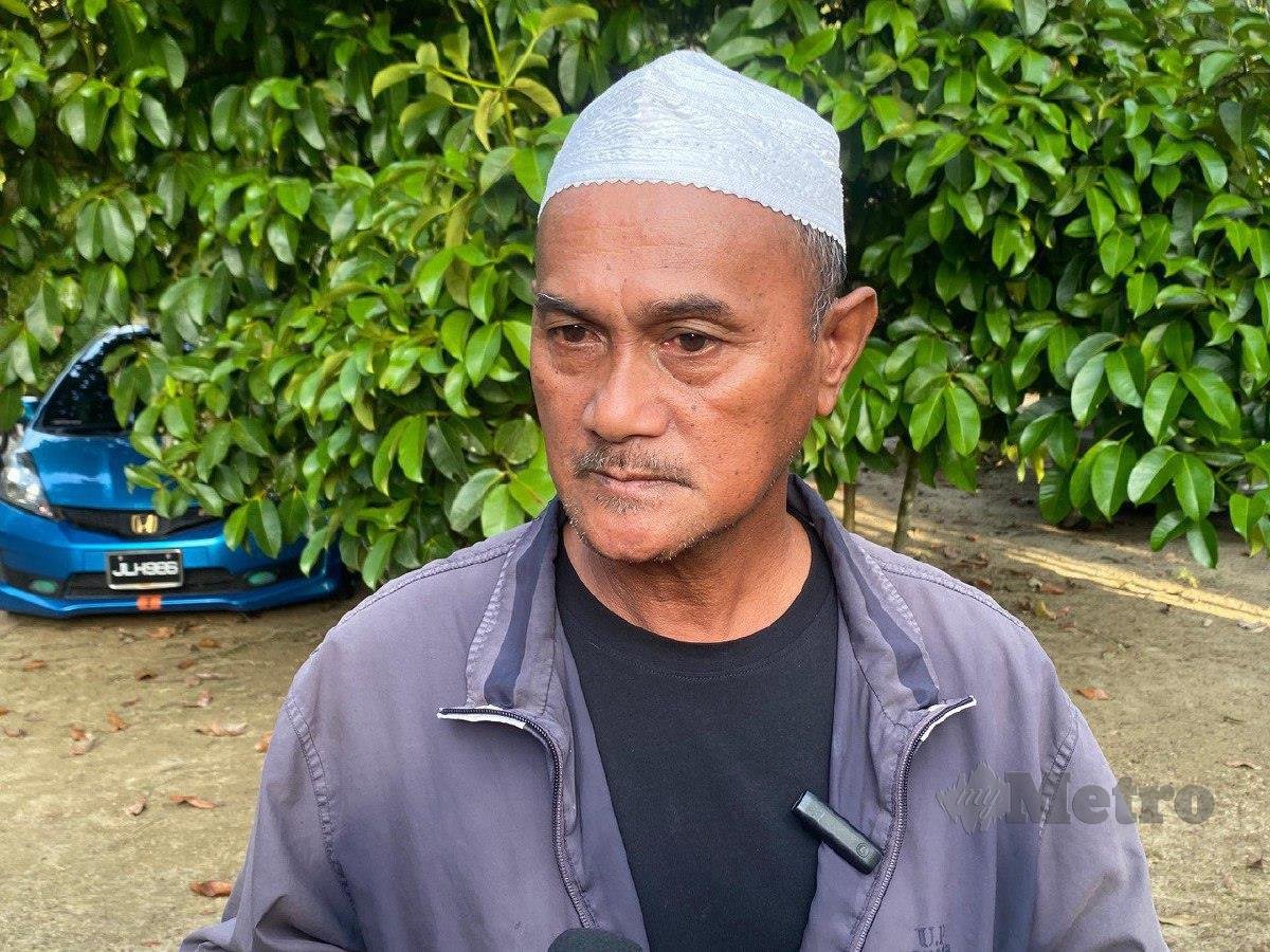 WAN Hussin ketika ditemui di rumahnya di Kampung Alor Selising. FOTO Zatul Iffah Zolkiply 