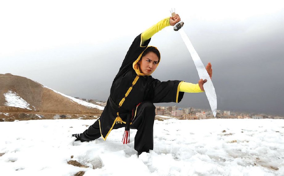 SIMA bermatlamat mempertingkatkan kebolehan gadis Afghanistan dalam seni bela diri.