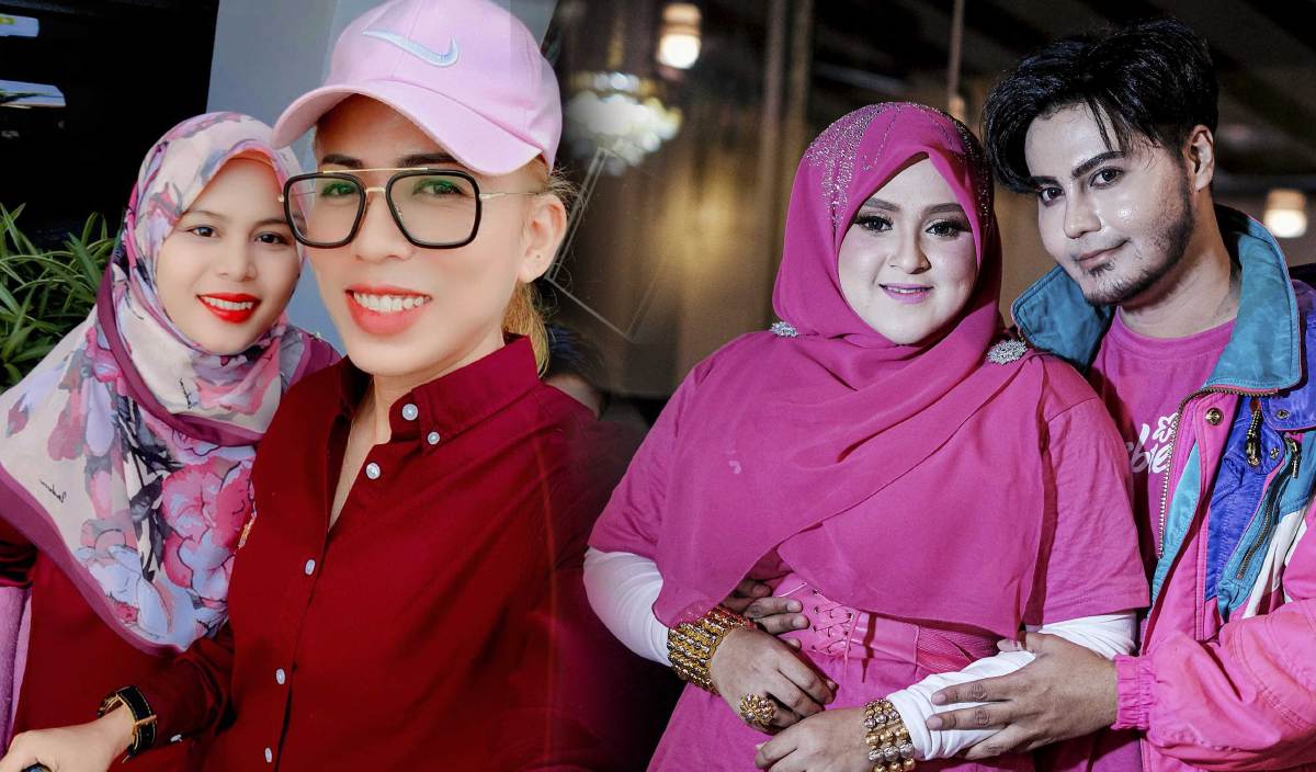 ABE Pink dan Syed Muhammad Shah Hasif pernah dipandang sinis kerana berkahwin. FOTO Facebook Abe Pink & Hazreen Mohamad