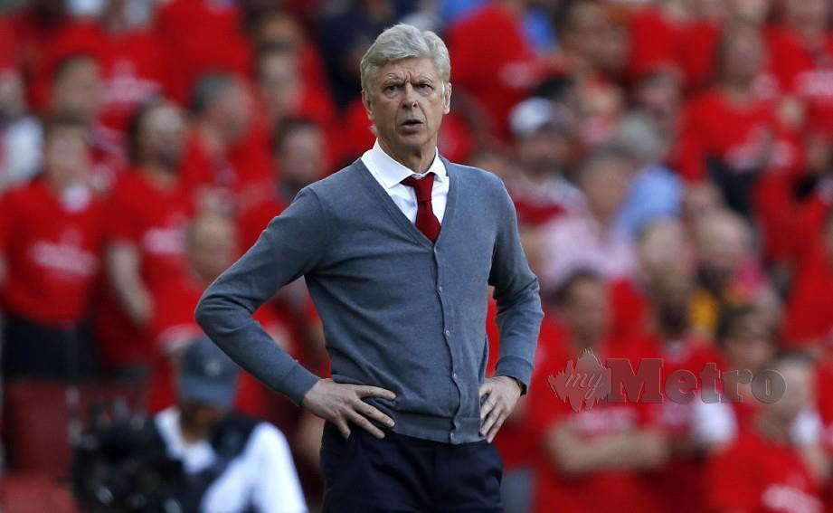 WENGER mengurus Arsenal dari Oktober 1996 hingga Mei 2018. — FOTO AFP