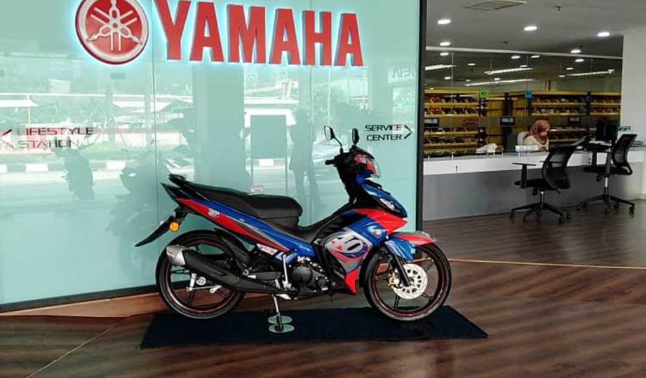 PENGGUNA motosikal Yamaha boleh melakukan servis di ibu pejabat Hong Leong Yamaha Motor (HLYM) di Sungai Buloh, Selangor.