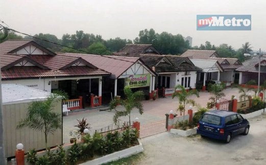 LOKASI Teratak Che Dah di Kampung Melayu Seri Kundang.