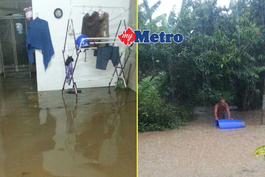Empat kampung di Yan banjir  Harian Metro