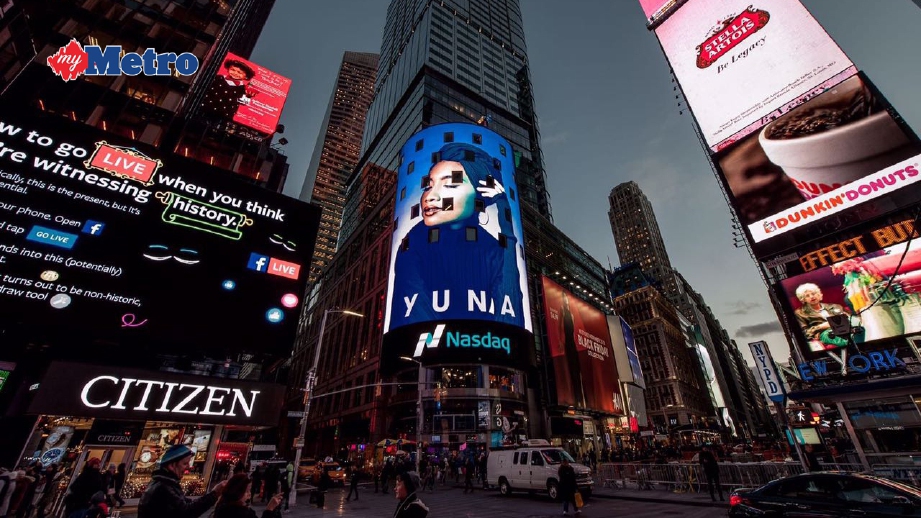 Wajah Yuna di New York. FOTO YZ