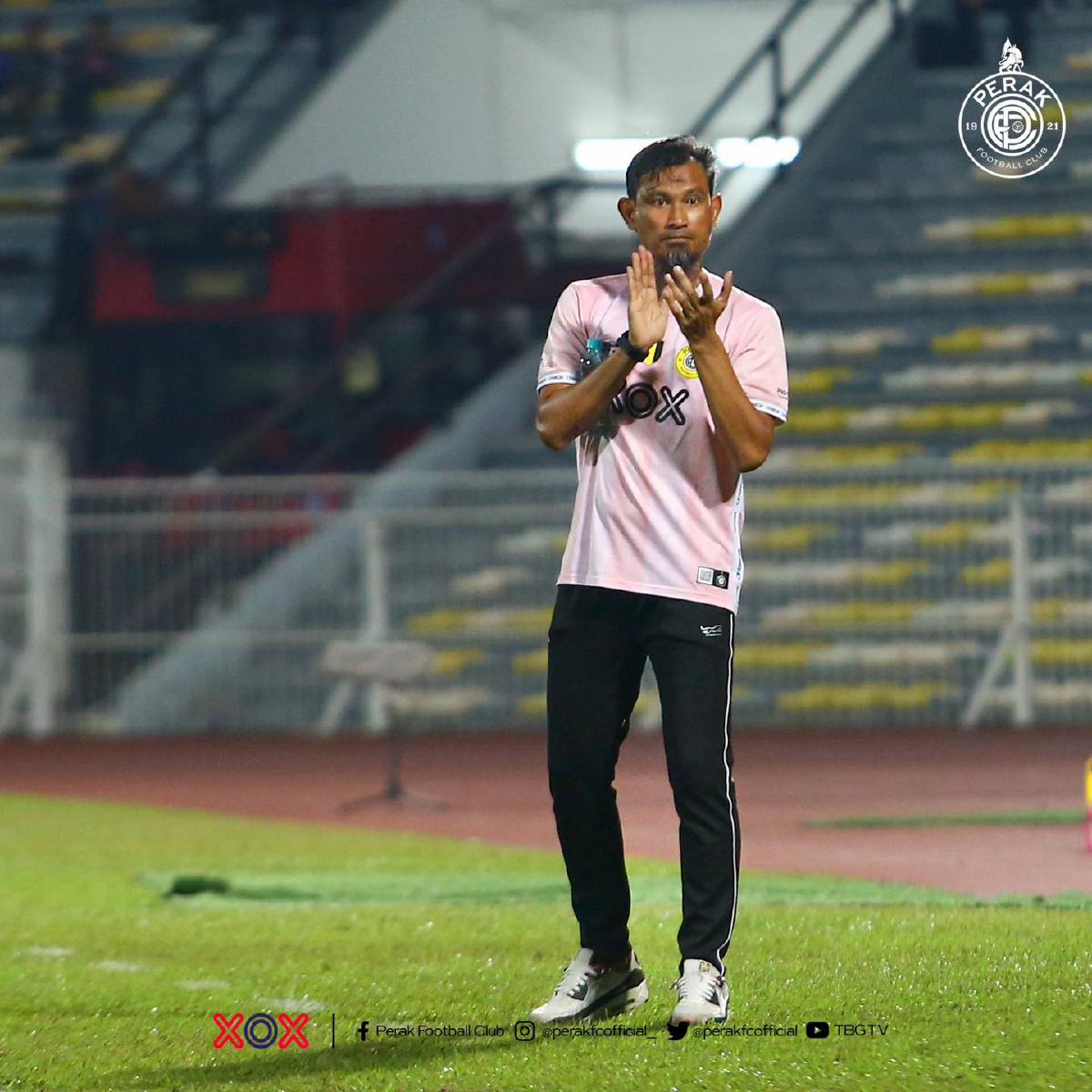 Pengendali Perak FC, YUSRI Che Lah. FOTO FB Perak FC
