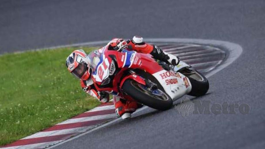 Zaqhwan akan beraksi pada perlumbaan Tahan Lasak di Suzuka. FOTO Honda Racing