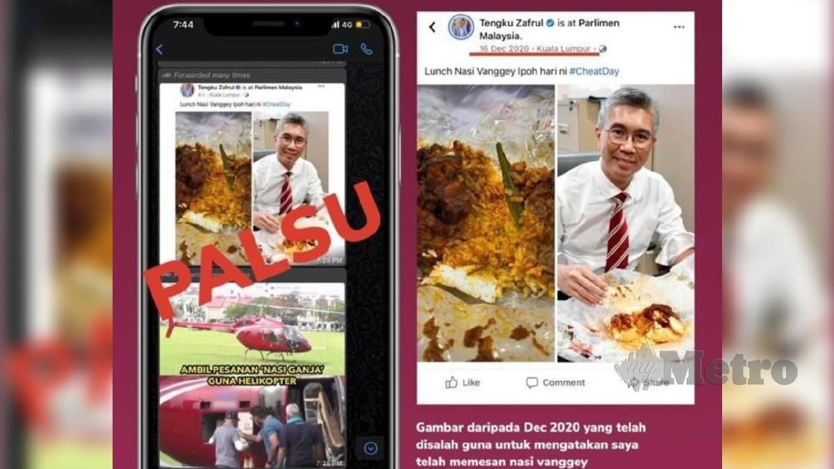 Tengku Zafrul berkongsi gambar yang tular hari ini dan dirakamnya pada Disember tahun lalu. Foto Ihsan FB Tengku Zafrul.  