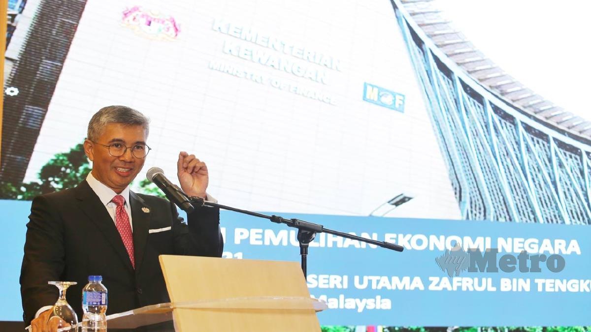 TENGKU Datuk Seri Zafrul Tengku Abdul Aziz. FOTO MOHD FADLI HAMZAH