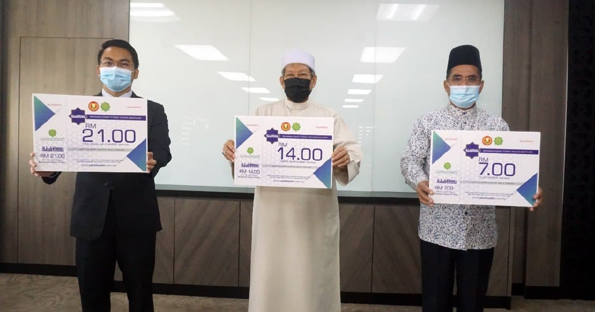 Kadar zakat fitrah RM7, RM14 dan RM21 di Kedah