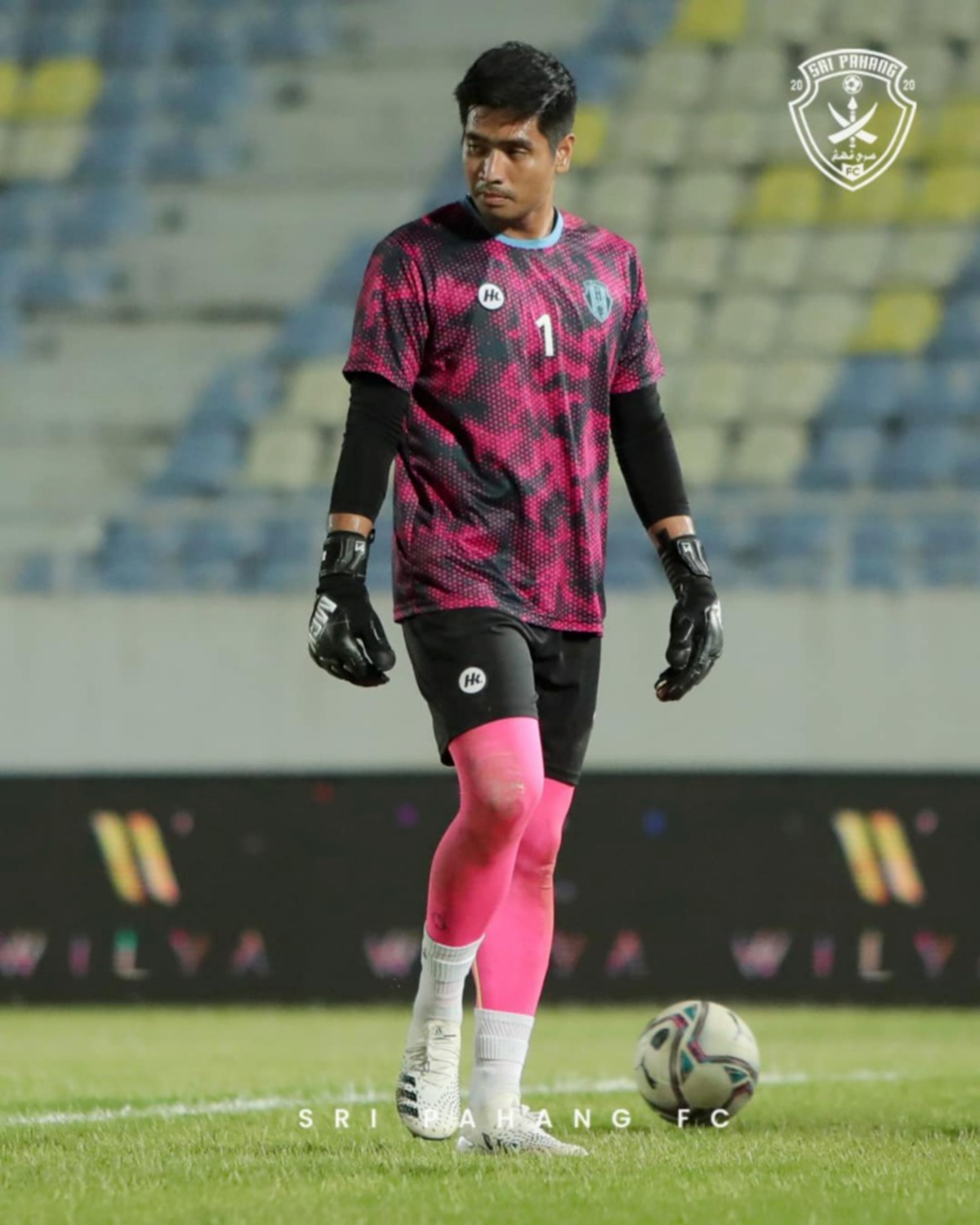 Penjaga gol Sri Pahang FC, Zarif Irfan Hashimuddin