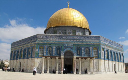 DOME of the Rock yang sebelum ini sering disalah anggap sebagai Masjid al-Aqsa.