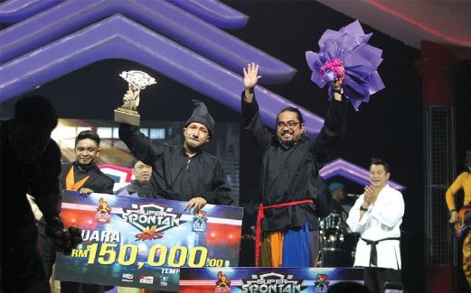 ZIZAN membawa pulang RM150,000 dan trofi.