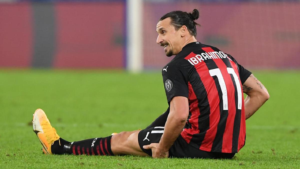 Penyerang AC Milan dari Sweden, Zlatan Ibrahimovic. FOTO Agensi